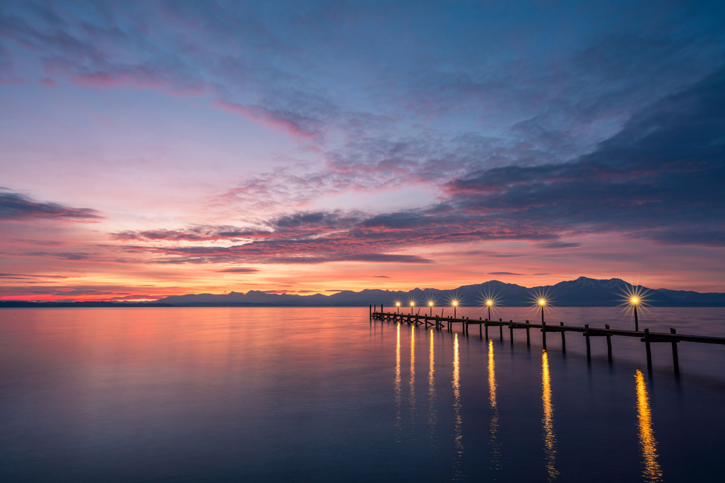 Sonnenuntergang am Chiemsee und im Chiemgau | Chiemsee Alpenhotels