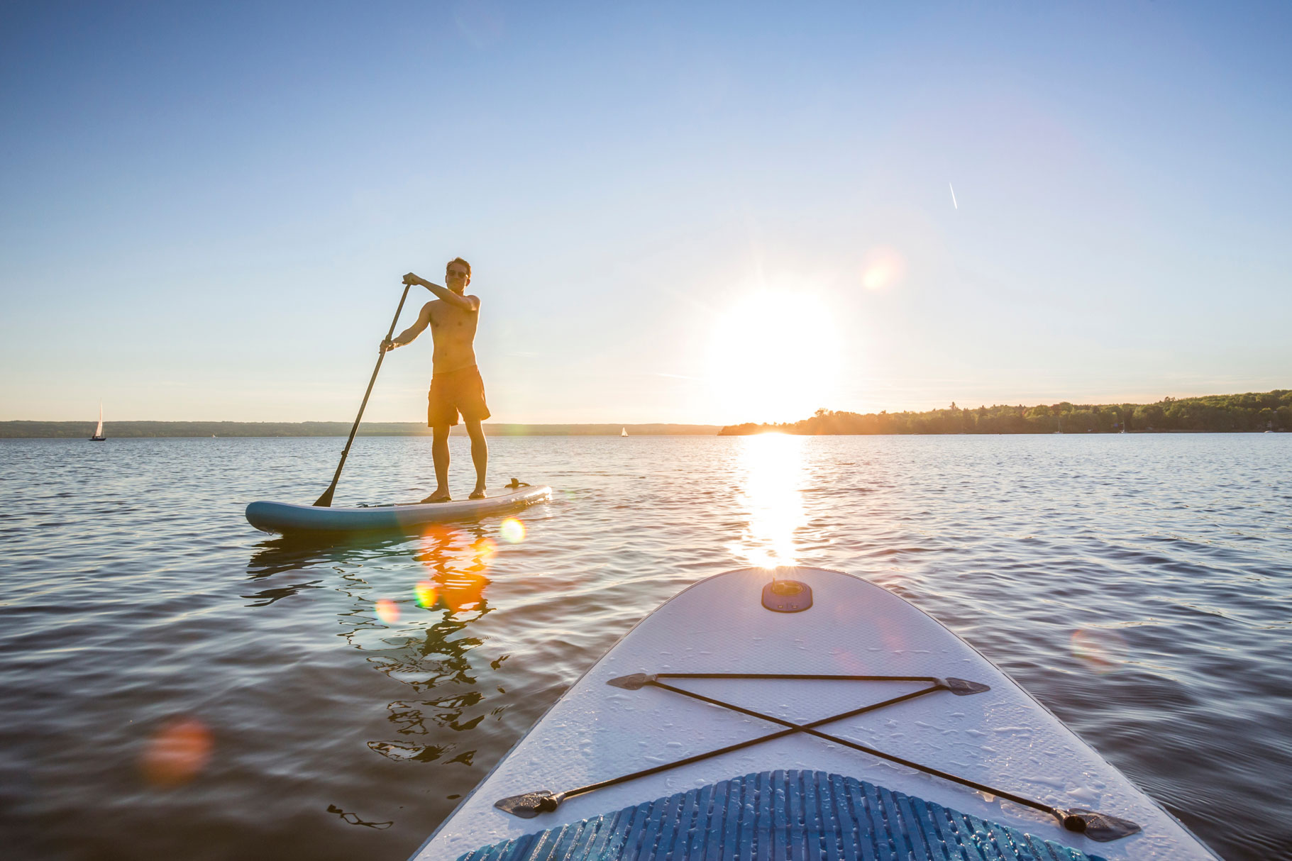 Stand-Up-Paddle (SUP) am Chiemsee und im Chiemgau | Chiemsee Alpenhotels